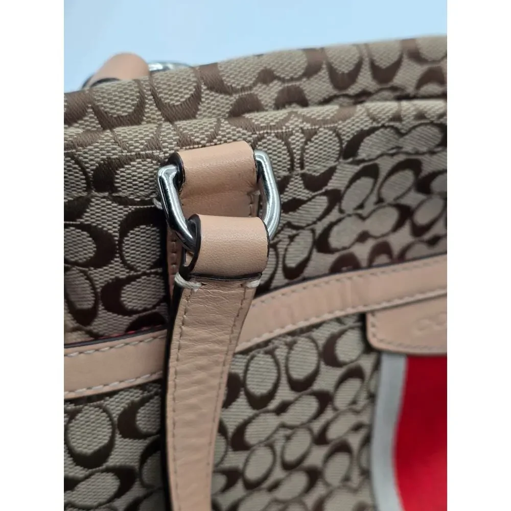 Coach signature stripe